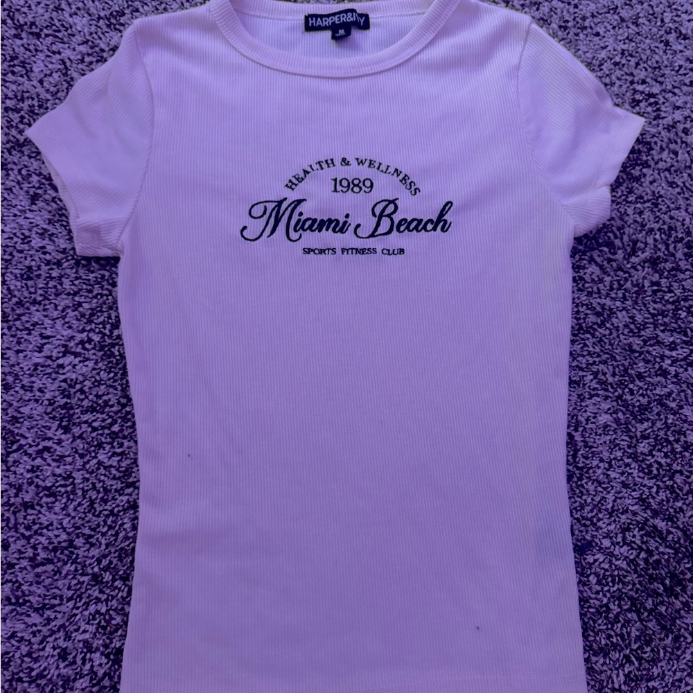 Harper & Bay Purple Graphic Tee